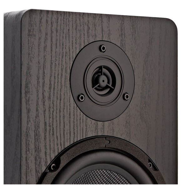 AVCOM 6" Bookshelf Speaker, Pair, Black