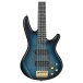Ibanez GSR205PC 5 String Bass Guitar, Transparent Marine Burst - body