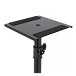 Height Adjustable Studio Monitor Stands, Pair - Plate