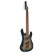 Ibanez RGMS8PB, Cosmic Blue Starburst - angle