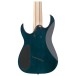 Ibanez RGMS8PB, Cosmic Blue Starburst - body back 