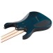 Ibanez RGMS8PB, Cosmic Blue Starburst - body and neck back 
