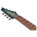 Ibanez RGMS8PB, Cosmic Blue Starburst - headstock 