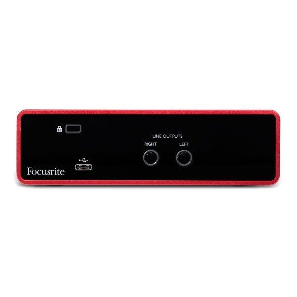 Scarlett Solo 3rd Gen Audio Interface - Rear
