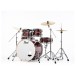 Pearl Export EXX 22'' Am. Fusion Drum Kit, Cherry Glitter - Includes Free Stool