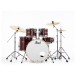 Pearl Export EXX 22'' Am. Fusion Drum Kit, Cherry Glitter - Includes Free Stool
