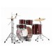 Pearl Export EXX 22'' Am. Fusion Drum Kit, Cherry Glitter - Includes Free Stool