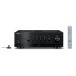Yamaha R-N1000A 100W Network Receiver, Black - remote and mic 