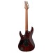 Ibanez AZ47P2K Premium, Dragon Eye Burst - back 