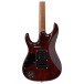 Ibanez AZ47P2K Premium, Dragon Eye Burst - body back 