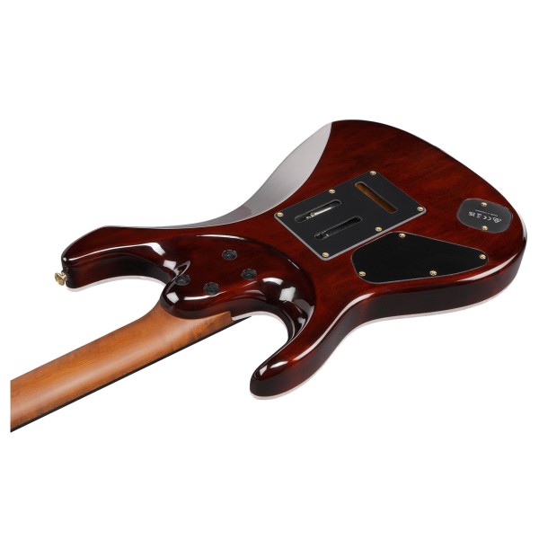 Ibanez AZ47P2K Premium, Dragon Eye Burst - body and neck back 