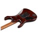 Ibanez AZ47P2K Premium, Dragon Eye Burst - body and neck back 