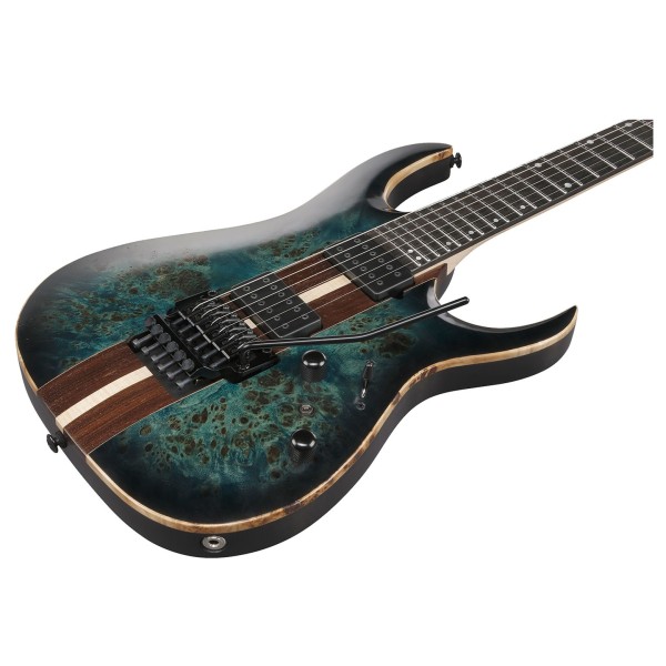 Ibanez RGA20P1PB Premium, Cosmic Blue Burst Low Gloss - body and neck 