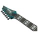 Ibanez RGT1220PBK Premium, Cosmic Blue Low Gloss - headstock 