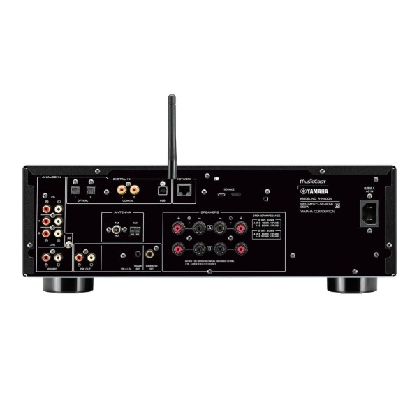 Yamaha R-N800A Hi-Fi System Builder - rear 