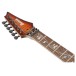 Ibanez RG8570 J Custom, Brownish Sphalerite - headstock 