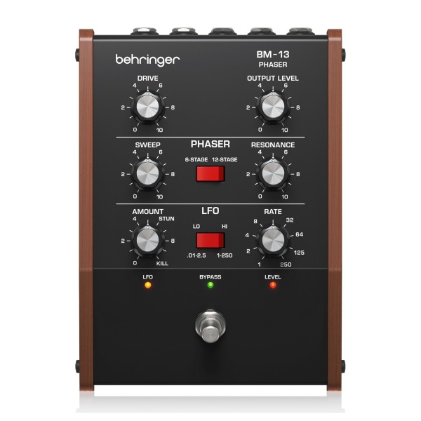 Behringer BM-13 PHASER Vintage Phaser, Top