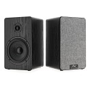 AVCOM 5" boekenplankluidspeakerpaar, zwart