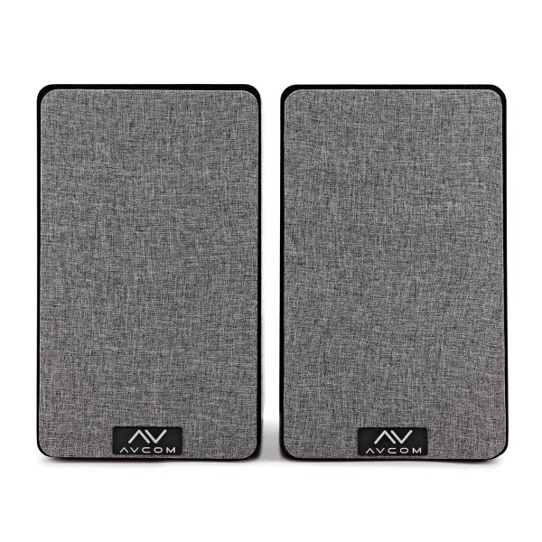 AVCOM 5" Bookshelf Speaker, Pair, Black