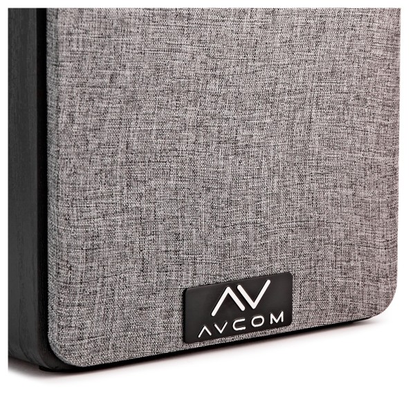 AVCOM 5" Bookshelf Speaker, Pair, Black