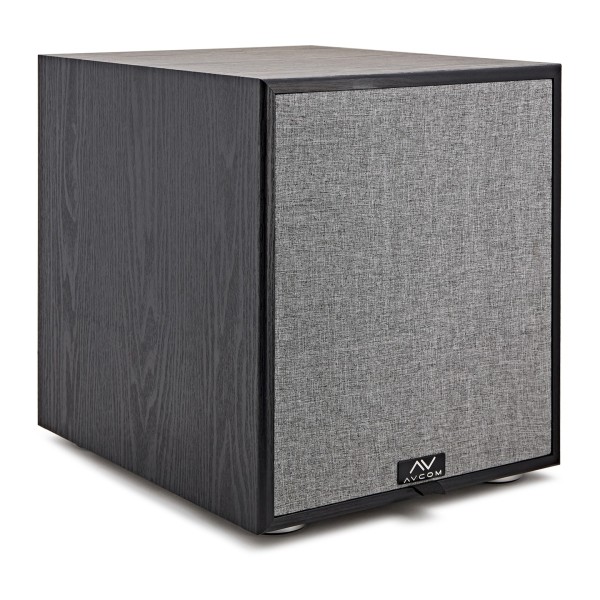 AVCOM 10" Active Subwoofer, Black