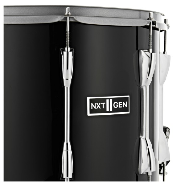 Premier NXT GEN Marching 14" x 12" Traditional Snare Drum & Top Snare, Black