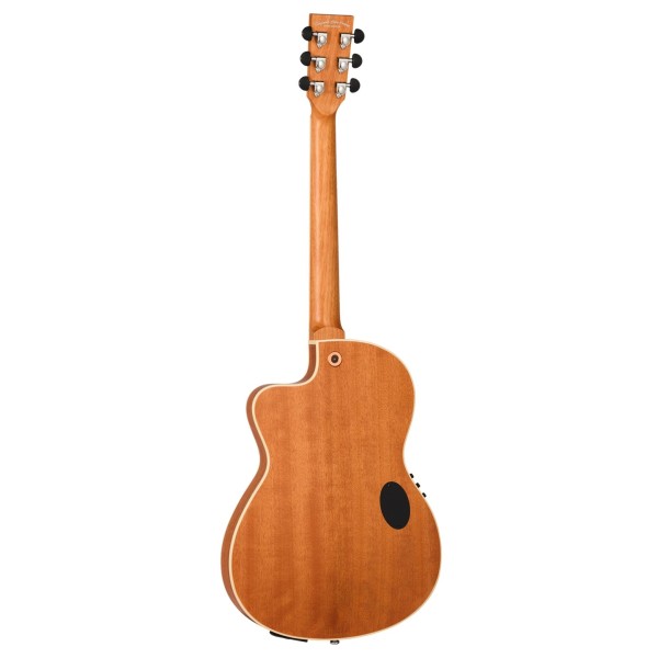 Tanglewood TU3TLCESB Union Thinline Electro Acoustic, Sunburst - back 