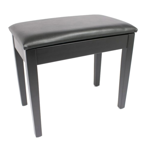 Tourtech Ttbe-p23bkmsbk Black Bench Matte Black With Vinyl Top