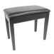 Tourtech Ttbe-p23bkmsbk Black Bench Matte Black With Vinyl Top