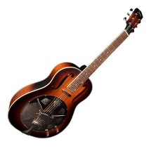 Johnson JR-812E-SB Single Cone Electro Resonator, Dark Sunburst