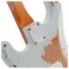 Fender Custom Shop '61 Stratocaster Heavy Relic, Faded Aged Sonic Blue over 3-Colour Sunburst - neck plate