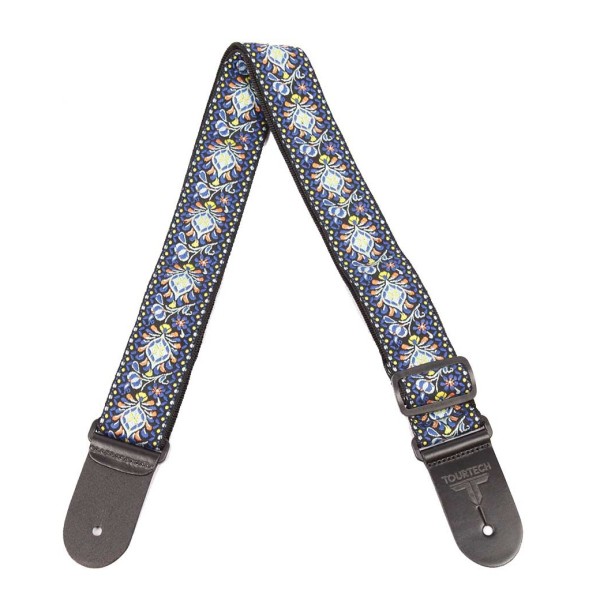 Tourtech Tt-cotblu Guitar Strap Blue