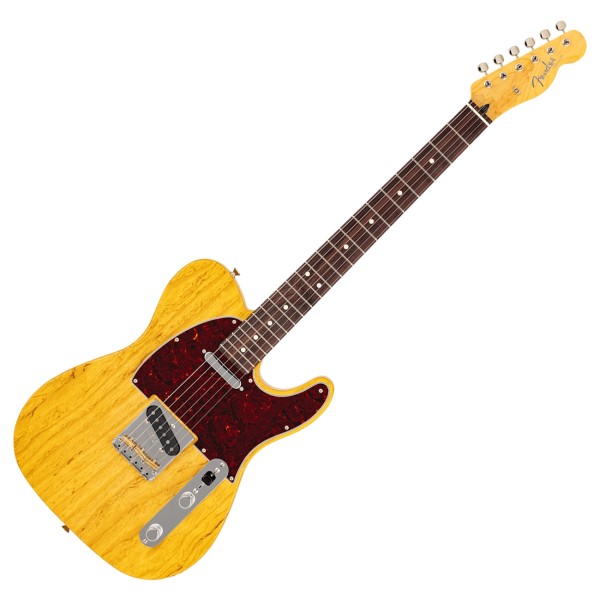 Fender Limited Edition Made in Japan Raw Ash Telecaster, Vintage Natural - front