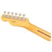 Fender Limited Edition Made in Japan Raw Ash Telecaster, Vintage Natural - headstock back 