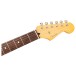 Fender Limited Ediion Made in Japan Raw Ash Stratocaster, Black v- headstock 