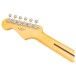 Fender Limited Ediion Made in Japan Raw Ash Stratocaster, Black - headstock back 