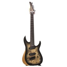 Schecter Reaper-7 Multiscale 7 Stirng, Satin Charcoal Burst - Secondhand