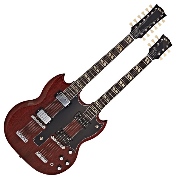 Gibson Custom 1969 EDS 1275 Jimmy Page Doubleneck Cherry VOS, '69 Cherry #501066 - front