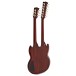 Gibson Custom 1969 EDS 1275 Jimmy Page Doubleneck Cherry VOS, '69 Cherry #501066 - back 