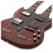 Gibson Custom 1969 EDS 1275 Jimmy Page Doubleneck Cherry VOS, '69 Cherry #501066 - body 