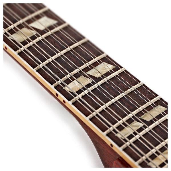 Gibson Custom 1969 EDS 1275 Jimmy Page Doubleneck Cherry VOS, '69 Cherry #501066 - inlays 