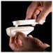 Nagaoka WCL-111 Argento Wet Velvet Record Cleaning Brush - Lifestyle image, cleaning in progress