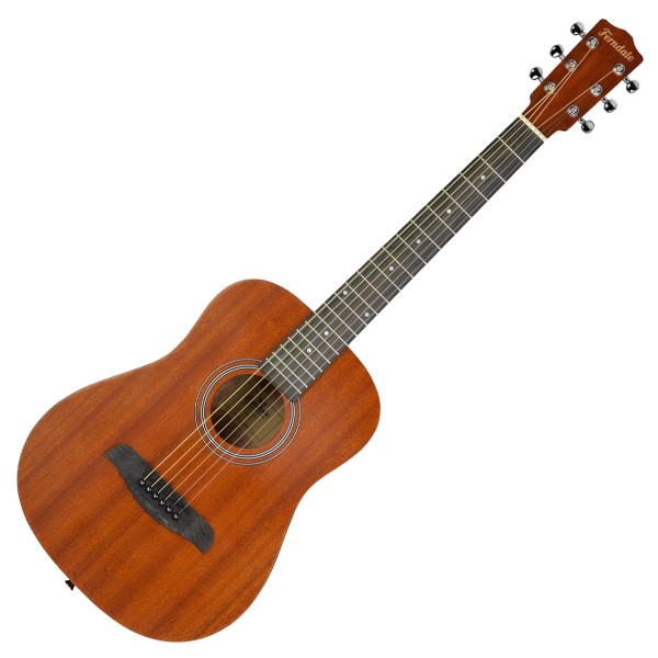 Ferndale M2 Travel Guitar, Mahogany - front