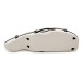BAM 2004XL BonBon Hightech Violin Case, Brown & White - Back