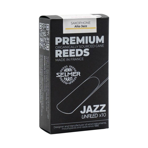Selmer Paris Jazz Alto Saxophone Reeds, 2 (10 Pack)