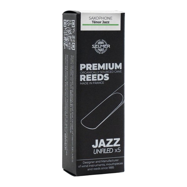 Selmer Paris Jazz Tenor Saxophone Reeds, 3 (5 Pack)