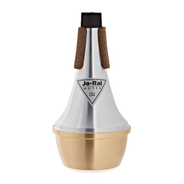 Jo-Ral Trumpet Straight Mute, Brass Bottom - Front