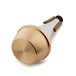 Jo-Ral Trumpet Straight Mute, Brass Bottom - Top