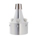Jo-Ral Large Tenor Trombone Bucket Mute, Aluminium - Back