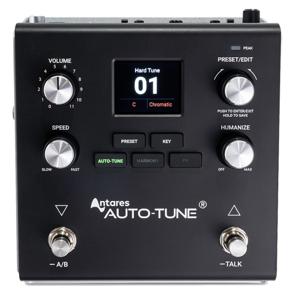 HeadRush VX5 AUTOTUNE Vocal pedal with Antares Autotune - front